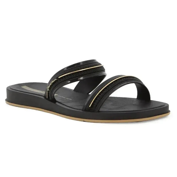 Ipanema Glow Slide - Black Gold