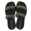 Ipanema Glow Slide - Black Green