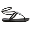 Ipanema Hera Hoop Thong Sandals - Black-Ipanema-Buy shoes online