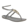 Ipanema Hera Hoop Thong Sandals - Grey-Ipanema-Buy shoes online