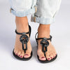 Ipanema Kate Chain Thong Sandals - Black-Ipanema-Buy shoes online