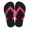 Ipanema Kids Oasis Brasil Thong Sandal - Black Pink