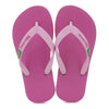 Ipanema Kids Oasis Brasil Thong Sandal - Fuschia Black