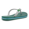 Ipanema Kids Oasis Brasil Thong Sandal - Green White