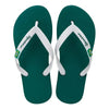 Ipanema Kids Oasis Brasil Thong Sandal - Green White