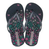 Ipanema Kids Oasis Thong Sandal - Blue Print