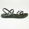 Ipanema Ladies Buckle Strap Sandals - Dark Green/Olive-Ipanema-Buy shoes online