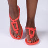 Ipanema Lisa Ladies Link Sandals - Red-Ipanema-Buy shoes online