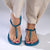 Ipanema Lux Flat Sandal - Blue-Ipanema-Buy shoes online
