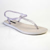 Ipanema Lux Flat Sandal - Grey/Silver-Ipanema-Buy shoes online