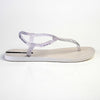 Ipanema Lux Flat Sandal - Grey/Silver-Ipanema-Buy shoes online