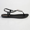 Ipanema May Chain Link Thong Sandals - Black-Ipanema-Buy shoes online