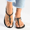 Ipanema Metal - Trim Thong Sandals - Black