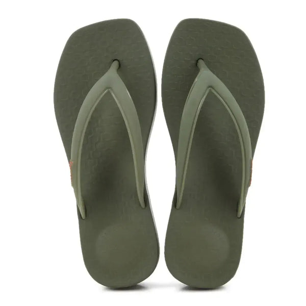Ipanema Pluma Sandal - Green/Orange