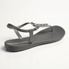 Ipanema Reba Glam Thong Sling Back Sandals - Grey-Ipanema-Buy shoes online