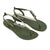 Ipanema Shelly Slingback Thong Sandals - Green/Beige-Ipanema-Buy shoes online