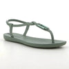 Ipanema Slingback Knotted Thong Sandals - Green