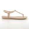 Ipanema Slingback Thong Sandals With Knot - Beige-Ipanema-Buy shoes online