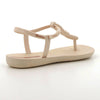 Ipanema Slingback Thong Sandals With Knot - Beige-Ipanema-Buy shoes online