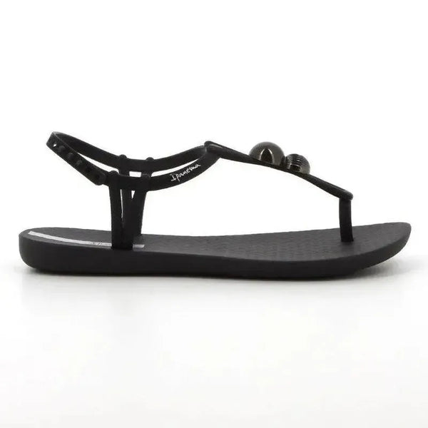 Ipanema Slingback Trim Sandals - Black / Silver