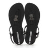 Ipanema Slingback Trim Sandals - Black / Silver-Ipanema-Buy shoes online