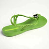 Ipanema Slingback Trim Sandals - Green/Silver