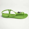 Ipanema Slingback Trim Sandals - Green/Silver-Ipanema-Buy shoes online