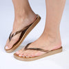 Ipanema Slip On Thong Sandal -Bronze-Ipanema-Buy shoes online