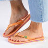 Ipanema Sonia Slip On Sandal - Orange-Ipanema-Buy shoes online