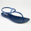 Ipanema Stone T-Bar Thong Sandals - Navy