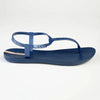 Ipanema Stone T-Bar Thong Sandals - Navy