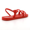 Ipanema Strappy Sandal With Back Strap - Red-Ipanema-Buy shoes online