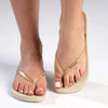 Ipanema Thong Sandals - Gold