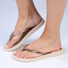 Ipanema Thong Slip On Sandal - Beige/Copper-Ipanema-Buy shoes online