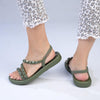 Ipanema Tia Ladies Sling back Sandals - Green-Ipanema-Buy shoes online