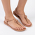 Ipanema Trim Sandal With Slingback - Brown