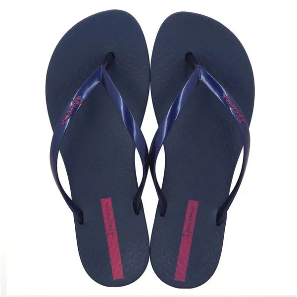 Ipanema Wave Sandals - Blue Patent