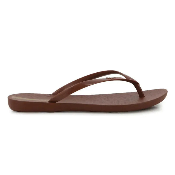 Ipanema Wave Sandals - Brown Patent