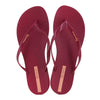 Ipanema Wave Sandals - Burgundy Patent