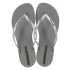 Ipanema Wave Thong Sandals - Silver