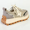 Julz Anika Leather Sneaker - Olive