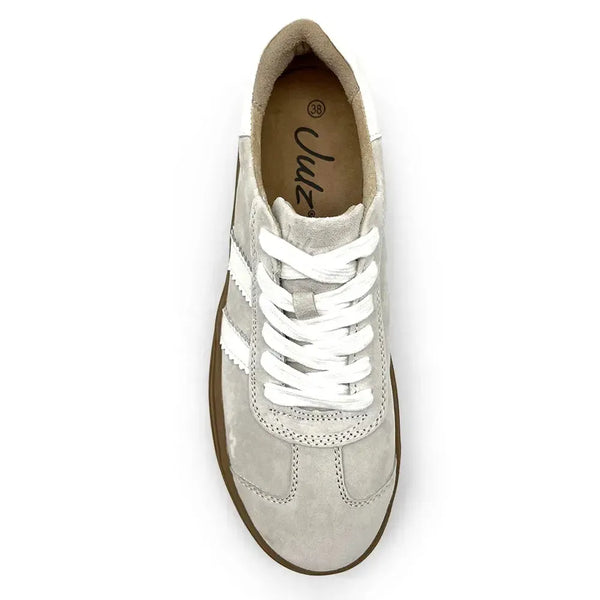 Julz Bree Leather Sneaker - White