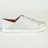 Julz Chloe Leather Sneaker - Soft Grey