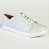 Julz Chloe Leather Sneaker - Soft Grey