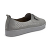 Julz Fran Leather Metalic Slip On- Silver-Julz-Buy shoes online