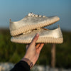 Julz Gina Leather Sneaker - Gold
