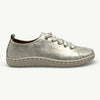 Julz Gina Leather Sneaker - Gold