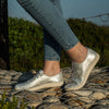 Julz Gina Leather Sneaker - Gold