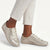 Julz Gina Leather Sneaker - Gold