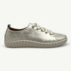 Julz Gina Leather Sneaker - Gold